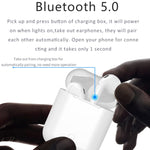 i9 タッチ ワイヤレス TWS スポーツ 両耳ステレオ Bluetooth 5.0 ヘッドセット 充電ボックス付き、タッチバージョン