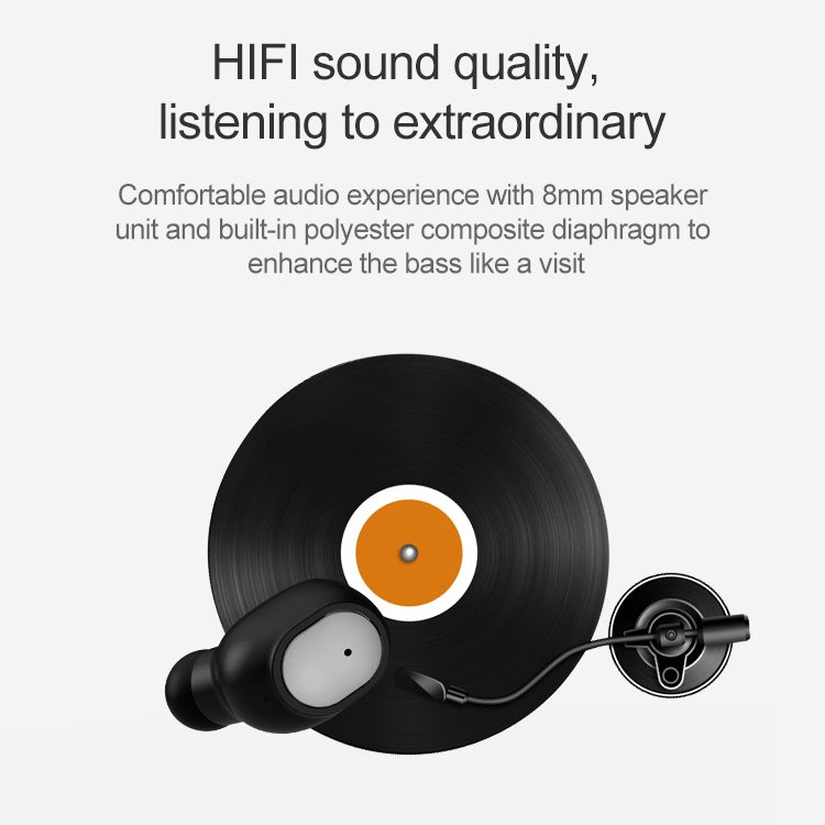 Q2 TWS Bluetooth 5.0 両耳ステレオ ワイヤレススポーツ Bluetooth イヤホン