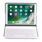 A102 iPad 10.2インチ 用 超薄型 着脱式 Bluetooth キーボード レザー タブレットケース スタンド機能付き、ゴールド、ローズゴールド、ブラック、ダークブルー