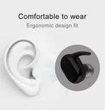 TWS-4 IPX5防水 Bluetooth 5.0 タッチ式ワイヤレスBluetoothイヤホン 充電ボックス付き、HD通話 & 音声案内対応、TWS-4
