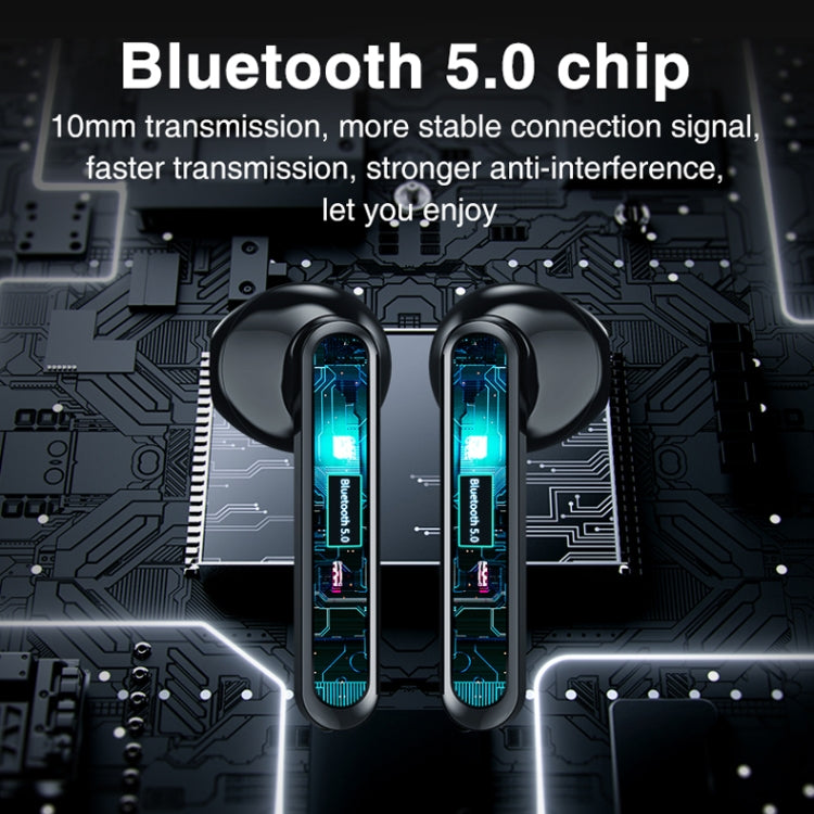 P100pro TWS Bluetooth 5.0 タッチ式ワイヤレスBluetoothイヤホン 充電ボックス＆LEDスマートデジタルディスプレイ付き、Siri＆通話対応
