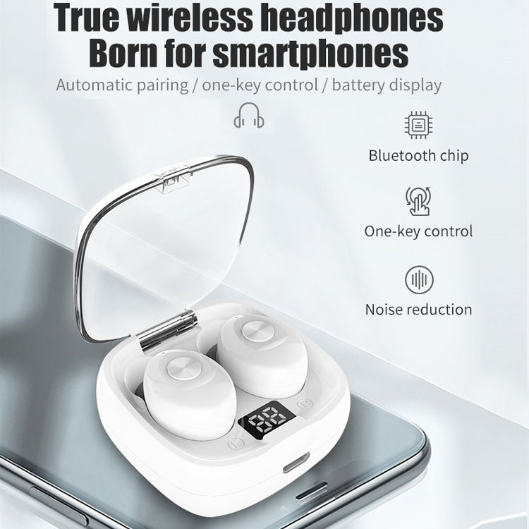 XG-8 TWSデジタルディスプレイタッチBluetoothイヤホン 磁気充電ボックス付き