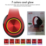 B39 ワイヤレス Bluetooth V5.0 ヘッドセット、B39（レッド）、B39（ホワイト）、B39（ブルー）、B39（ブラックレッド）、B39（ブラック）