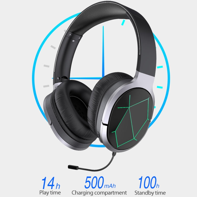 awei A799BL Bluetooth 5.0 折りたたみ式ヘッドマウント Bluetooth ゲーミングヘッドセット