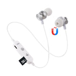 F17 Bluetooth 4.2 ネックハンギングデザイン Bluetooth ヘッドセット、音楽再生・切替・音量調整・通話対応
