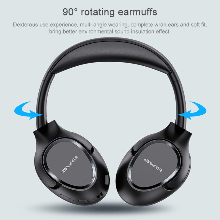 AWEI A770BL Bluetooth 5.0 ステレオ ワイヤレス Bluetooth ヘッドセット
