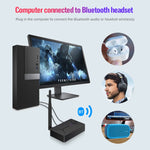 TX13 3-in-1 ポータブル Bluetooth 5.0 デジタル光学同軸オーディオトランスミッター 3.5mmジャック付き Bluetoothスピーカー／ヘッドセット用、TX13