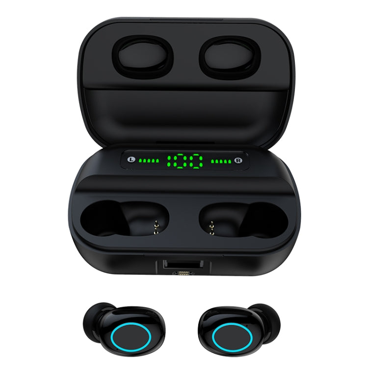 S11 TWS タッチ Bluetooth イヤホン 磁気充電ボックス付き、3画面LED電源表示対応