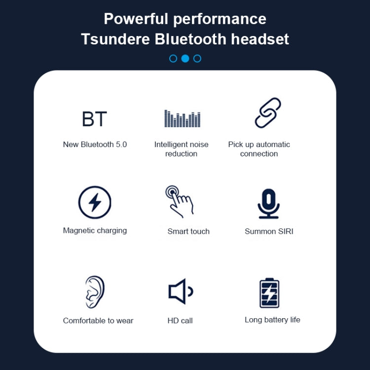 Q83 ワイヤレス耳掛けスポーツ Bluetoothイヤホン 充電ボックス付き、3画面LED電源表示 & モバイルバッテリー対応、Q83