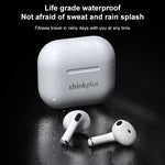 オリジナル Lenovo LivePods LP40 TWS IPX4 防水 Bluetooth イヤホン 充電ボックス付き、タッチ操作対応 & HD通話 & Siri & マスター・スレーブ切替対応、LivePods LP40