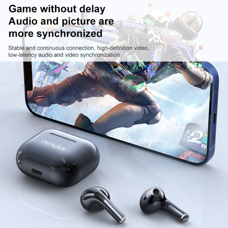 オリジナル Lenovo LivePods LP40 TWS IPX4 防水 Bluetooth イヤホン 充電ボックス付き、タッチ操作対応 & HD通話 & Siri & マスター・スレーブ切替対応、LivePods LP40
