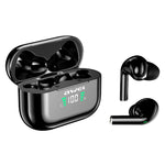 awei T29P Bluetooth V5.0 LED デジタルディスプレイ 真のワイヤレス スポーツ IPX4 防水 TWS ヘッドセット 充電ケース付き