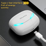 awei T35 Bluetooth V5.0 真のワイヤレス スポーツ ゲーム デュアルモード IPX5 防水 TWS ヘッドセット 充電ケース付き