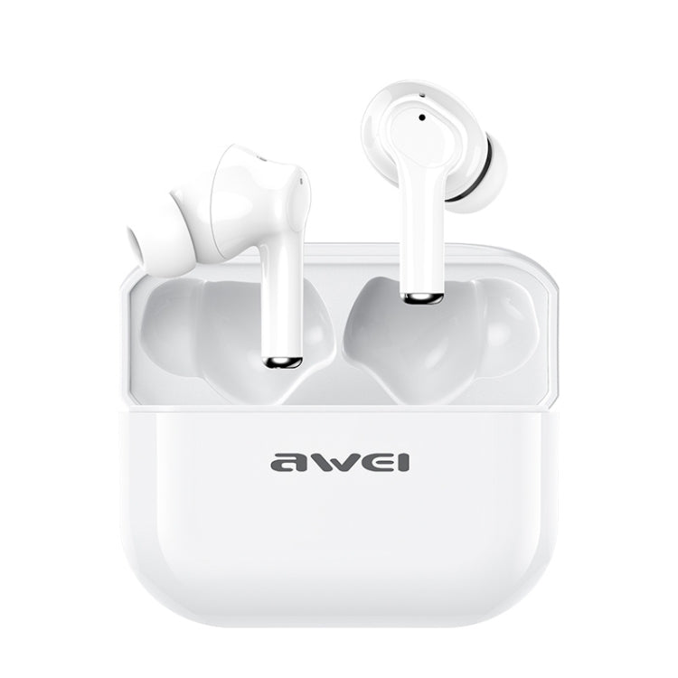 awei TA1 Bluetooth V5.0 真のワイヤレス スポーツ ANC ノイズキャンセリング IPX4 防水 TWS ヘッドセット 充電ケース付き