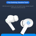 awei TA1 Bluetooth V5.0 真のワイヤレス スポーツ ANC ノイズキャンセリング IPX4 防水 TWS ヘッドセット 充電ケース付き