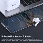 awei TA1 Bluetooth V5.0 真のワイヤレス スポーツ ANC ノイズキャンセリング IPX4 防水 TWS ヘッドセット 充電ケース付き
