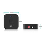 B11 Bluetooth 5.0 レシーバー AUX NFC to 2 x RCA オーディオアダプター, B11