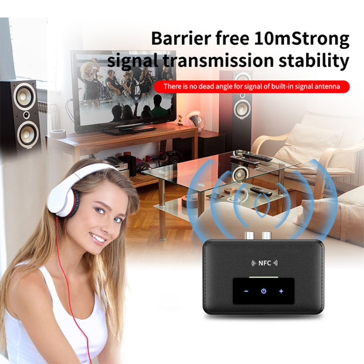 NFC BT19 Bluetooth 5.0 レシーバー トランスミッター ヘッドセット カーオーディオプレーヤー