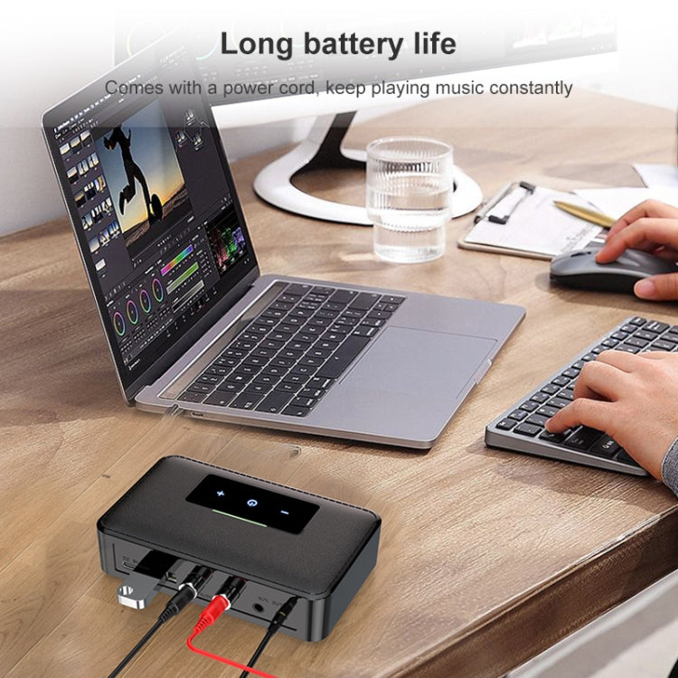 NFC BT19 Bluetooth 5.0 レシーバー トランスミッター ヘッドセット カーオーディオプレーヤー