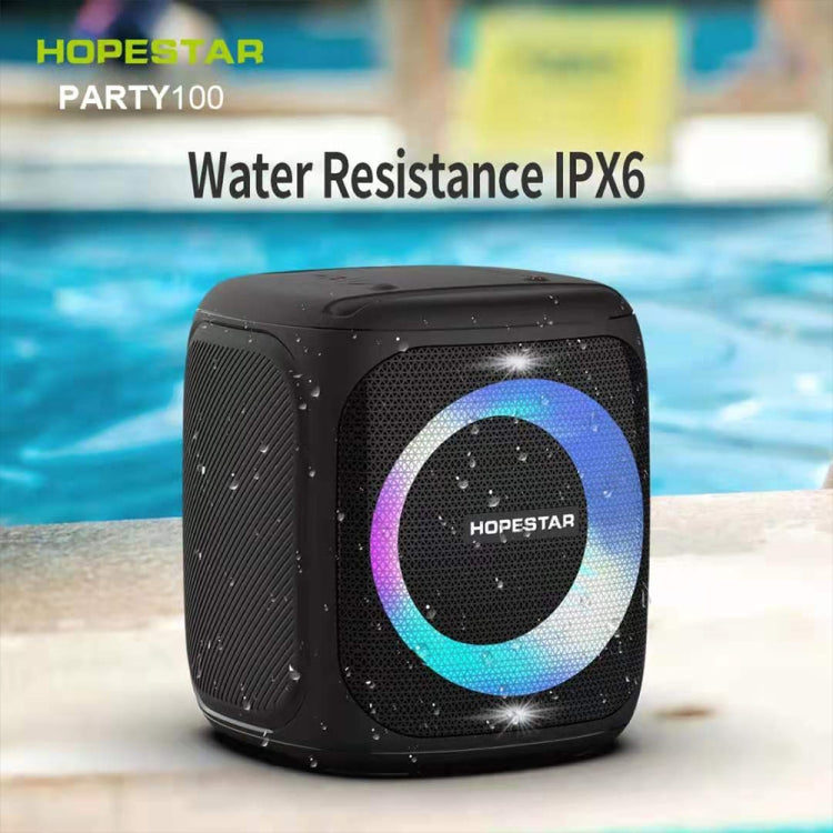 HOPESTAR Party100 Bluetooth 5.0 ポータブル防水ワイヤレスBluetoothスピーカー モバイル充電機能付き、Party100（グリーン）