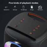 HOPESTAR Party100 Bluetooth 5.0 ポータブル防水ワイヤレスBluetoothスピーカー モバイル充電機能付き、Party100（グリーン）