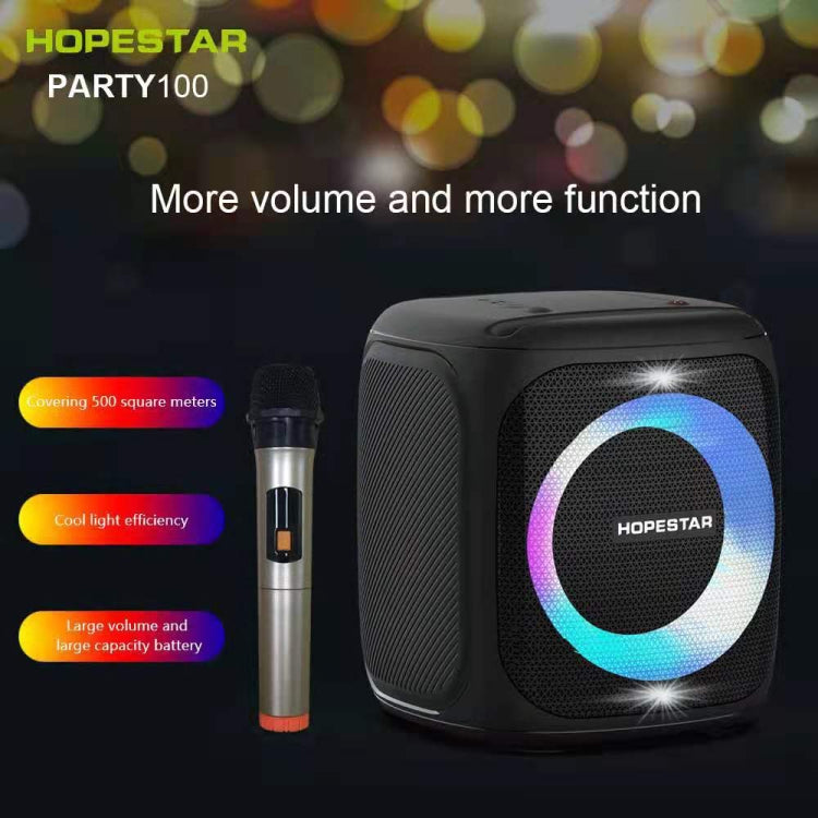 HOPESTAR Party100 Bluetooth 5.0 ポータブル防水ワイヤレスBluetoothスピーカー モバイル充電機能付き、Party100（グリーン）