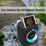 HOPESTAR Party100 Bluetooth 5.0 ポータブル防水ワイヤレスBluetoothスピーカー モバイル充電機能付き、Party100（グリーン）