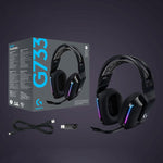 ロジクール G733 LIGHT SPEED ワイヤレスRGBゲーミングヘッドセット