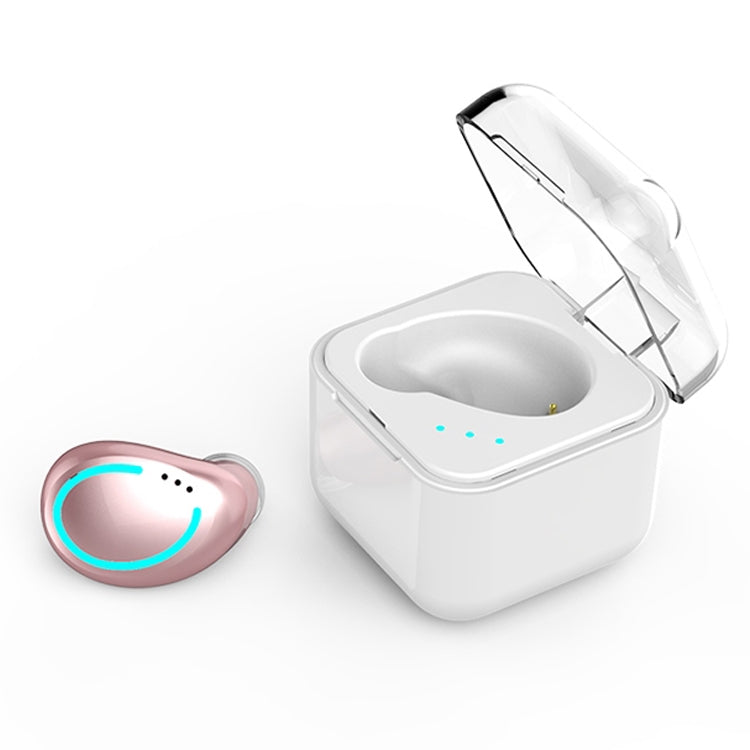 M-B8 Bluetooth 5.0 ミニインビジブルインイヤーステレオワイヤレスBluetoothイヤホン 充電ケース付き