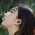M-B8 Bluetooth 5.0 ミニインビジブルインイヤーステレオワイヤレスBluetoothイヤホン 充電ケース付き