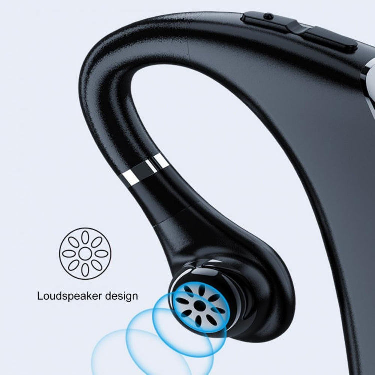 DS800 Bluetooth 5.0 ユニバーサルハンギングイヤースタイル ビジネススポーツ ワイヤレス Bluetooth イヤホン、アップグレードバージョン、アップグレードバージョン（ブラック）、アップグレードバージョン（レッド）