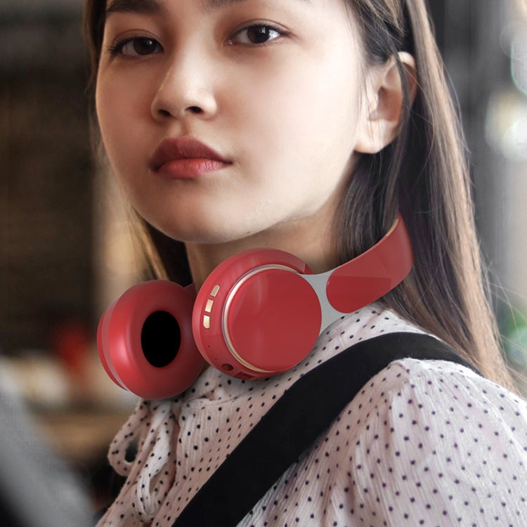 07S 折りたたみスポーツ コンピューターゲーム ワイヤレス Bluetooth V5.0 ヘッドセット マイク付き