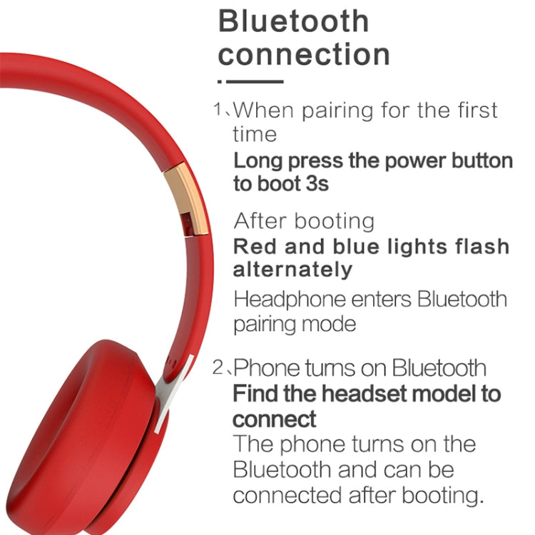 07S 折りたたみスポーツ コンピューターゲーム ワイヤレス Bluetooth V5.0 ヘッドセット マイク付き