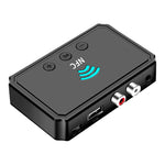 T36 NFC Bluetooth 5.0 レシーバー トランスミッター ヘッドセット カーオーディオプレーヤー