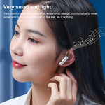 V9 ミラーヌードル ワイヤレス Bluetooth イヤホン 充電ケース付き