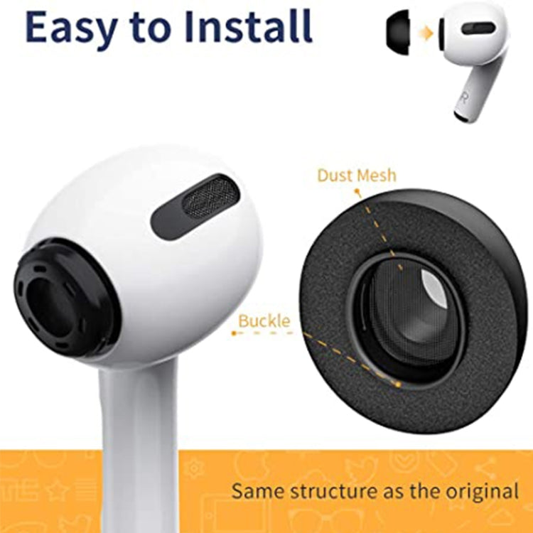 ZS0164 AirPods Pro用スロウリバウンドフォームイヤーマフ、サイズ：M、M
