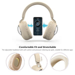 B4 RGB カートゥーンステレオヘッドセット ワイヤレスBluetoothヘッドホン、パープル、ブルー、ピンク、ブラック