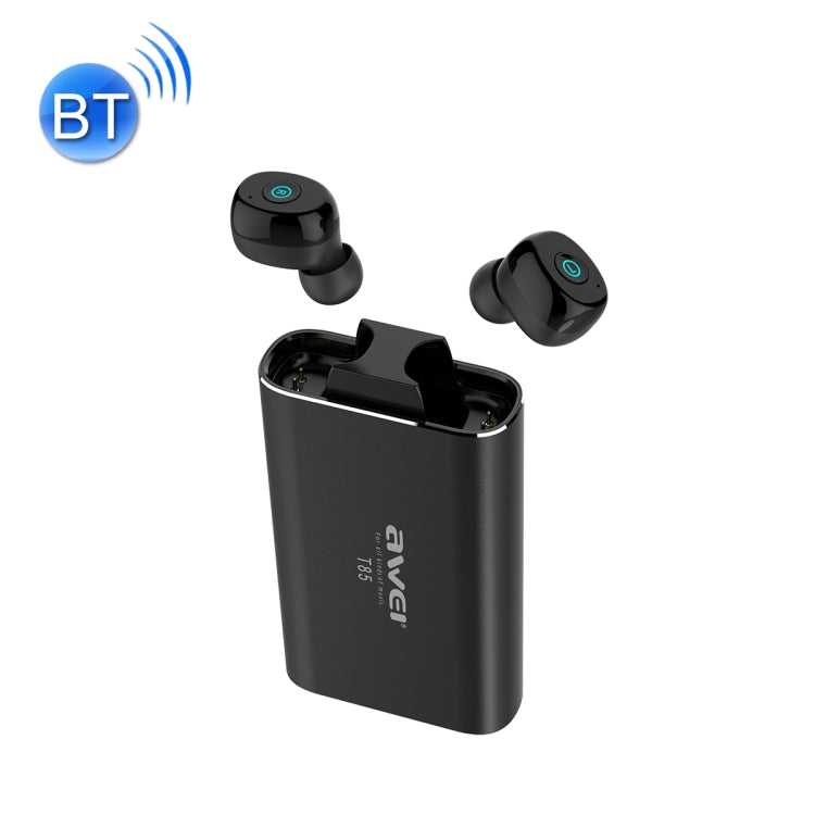 awei T85 両耳ワイヤレスBluetoothヘッドセット