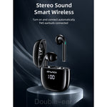 awei T28P Bluetooth V5.0 TWS トゥルーワイヤレススポーツ LEDディスプレイヘッドセット 充電ケース付き