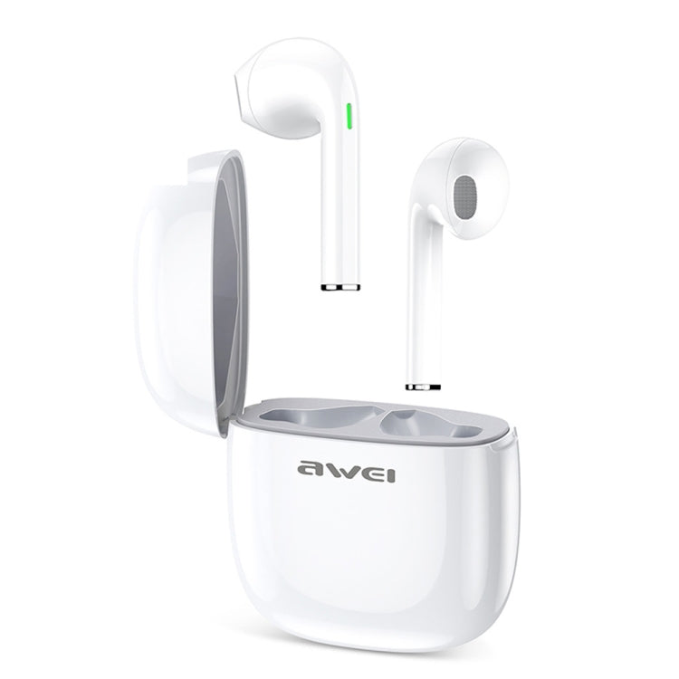 awei T28 Bluetooth V5.0 トゥルーワイヤレススポーツ TWSヘッドセット 充電ケース付き