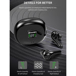 awei T15P Bluetooth V5.0 TWS トゥルーワイヤレススポーツ LEDディスプレイヘッドセット 充電ケース付き, T15P
