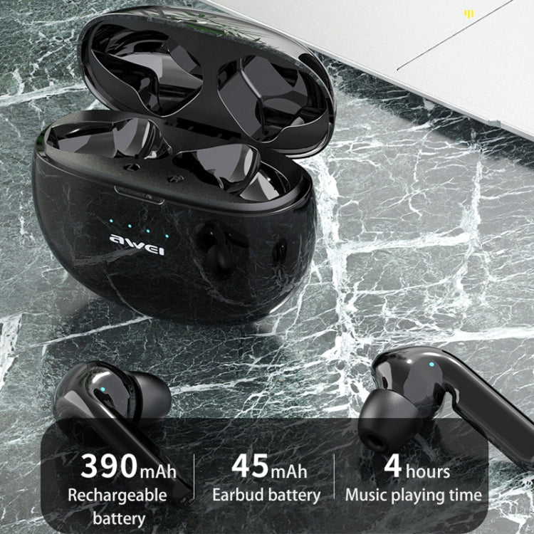 awei T15 TWS Bluetooth V5.0 トゥルーワイヤレススポーツヘッドセット 充電ケース付き, T15