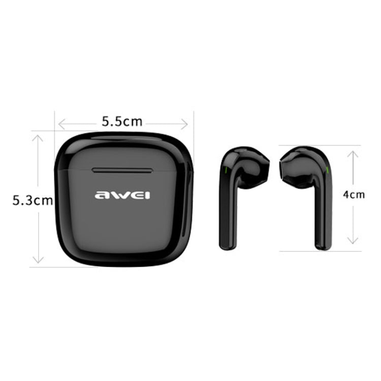 awei T26 Pro TWS Bluetooth V5.0 トゥルーワイヤレススポーツヘッドセット 充電ケース付き, T26 Pro
