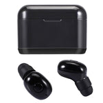 DT-4 IPX防水 Bluetooth 5.0 ワイヤレスBluetoothイヤホン 350mAh磁気充電ケース付き 通話対応, DT-4