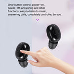 DT-4 IPX防水 Bluetooth 5.0 ワイヤレスBluetoothイヤホン 350mAh磁気充電ケース付き 通話対応, DT-4