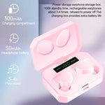 DT-14 ワイヤレス両耳 Bluetooth ヘッドセット タッチ＆スマート磁気充電＆電源オン自動ペアリング対応