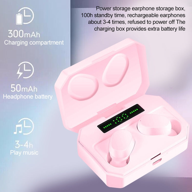 DT-14 ワイヤレス両耳 Bluetooth ヘッドセット タッチ＆スマート磁気充電＆電源オン自動ペアリング対応