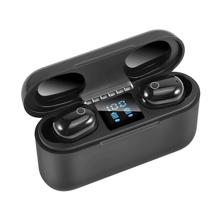 Dt-18 ワイヤレス両耳 Bluetooth ヘッドセット 2000mAh 充電ケース＆タッチ＆インテリジェント磁気吸着充電付き