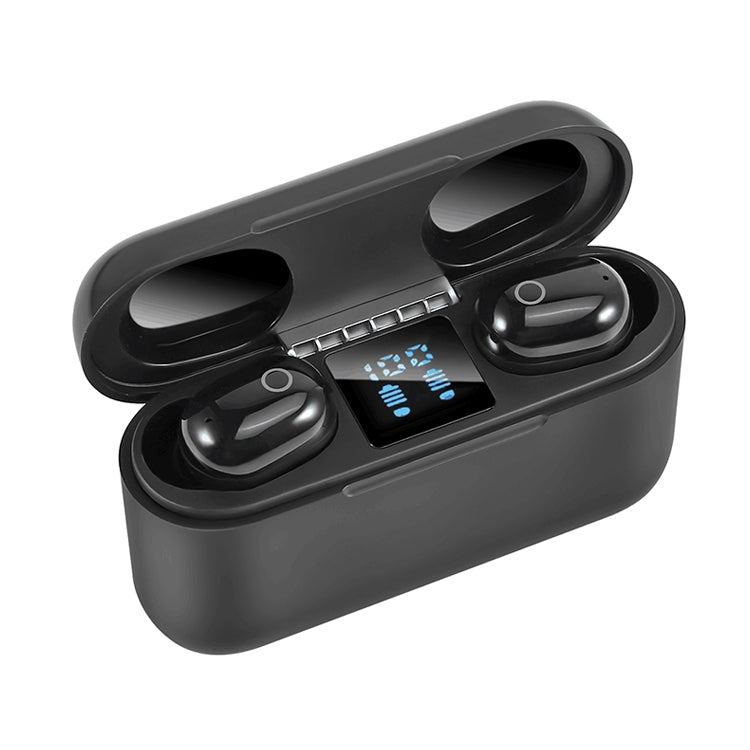 Dt-18 ワイヤレス両耳 Bluetooth ヘッドセット 2000mAh 充電ケース＆タッチ＆インテリジェント磁気吸着充電付き