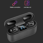 Dt-18 ワイヤレス両耳 Bluetooth ヘッドセット 2000mAh 充電ケース＆タッチ＆インテリジェント磁気吸着充電付き